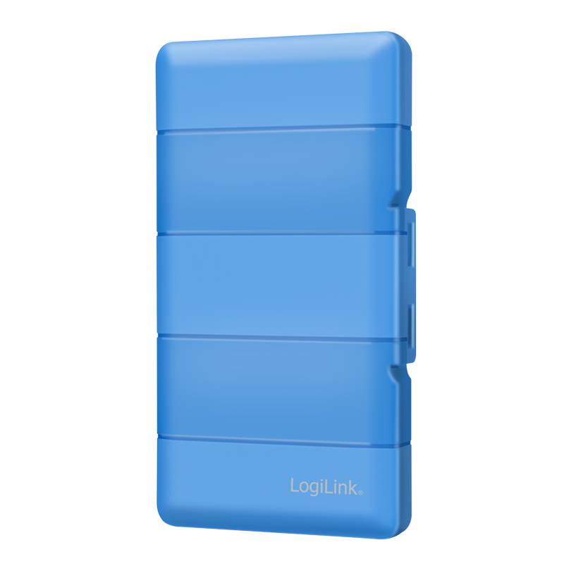 M.2 NGFF/NVME protection box for 4 SSD, blue Festplatten Zubehör-5
