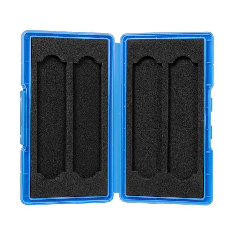 M.2 NGFF/NVME protection box for 4 SSD, blue Festplatten Zubehör-1