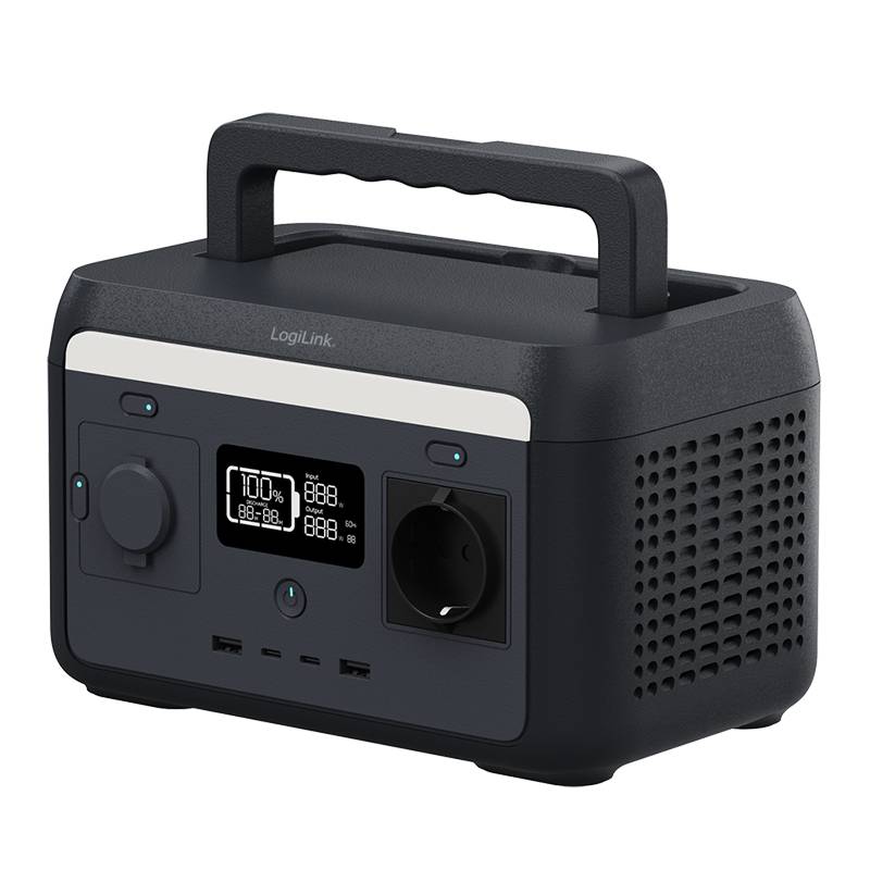 Logilink Portable power station, 300W, LiFePO4 battery Energie & USV Powerstation-5