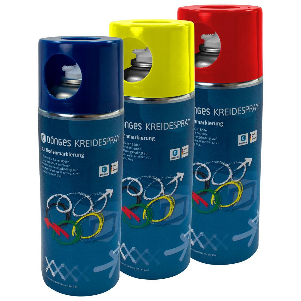 Dönges Kreidemarkierspray, 400 ml, schwarz, Verpackungseinheit 6 Stück-0