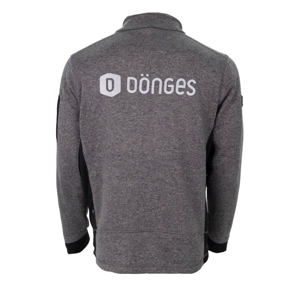 Dönges Strickfleecejacke, anthrazit, Herren, Größe S, XXXL-2