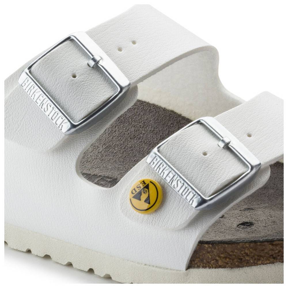 Birkenstock ESD-Sandale Arizona, Größe 43, weiß, normal-1