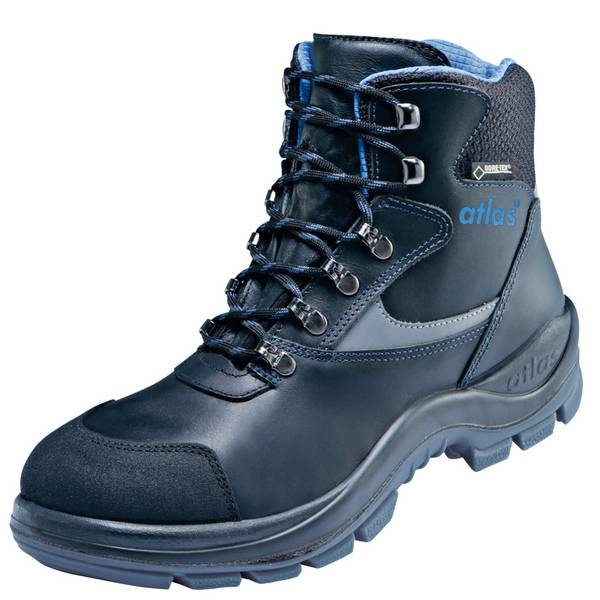 atlas Sicherheitsstiefel GTX 535 XP GoreTex, S3, schwarz, Weite 12, Größe 43