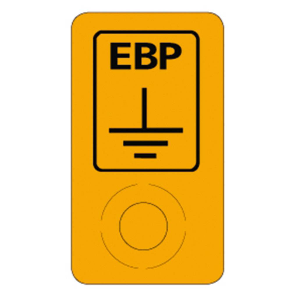 Warmbier Erdungskontaktpunkt-Aufkleber, ESD-0