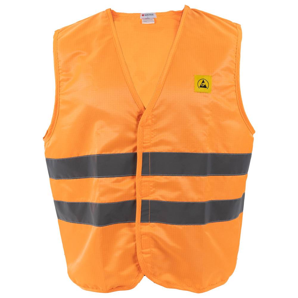 WETEC ESD-Warnweste, Größe 2XL, Farbe orange-0