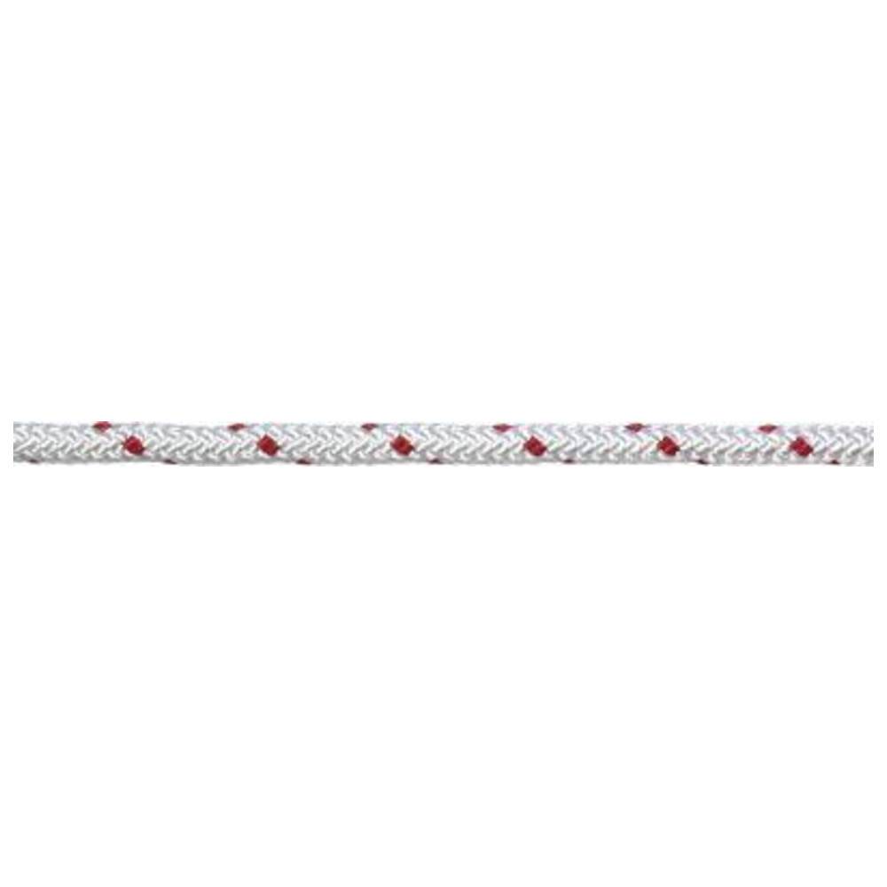 Pösamo Polyester-Seil, geflochten, DIN 83307, 6 mm, weiß-schwarz-0