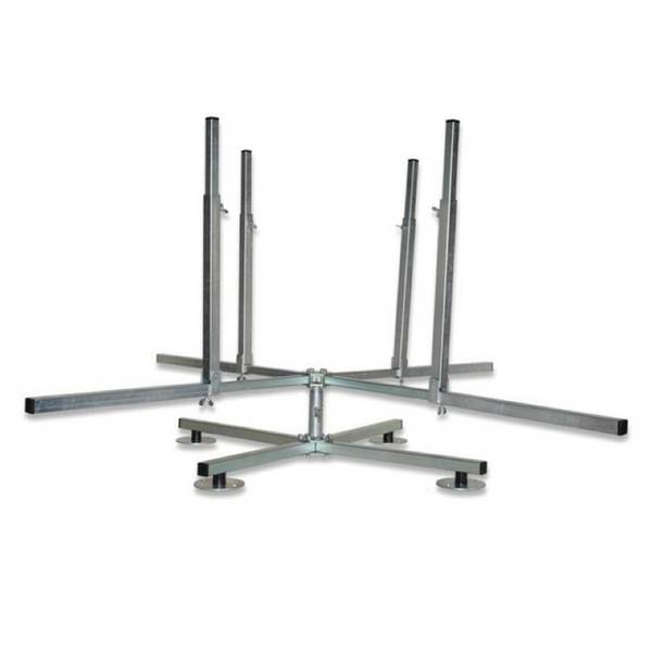 Sanpro 4-Arm Rohrhaspel / Abrollhaspel für PE-X und Verbundrohr