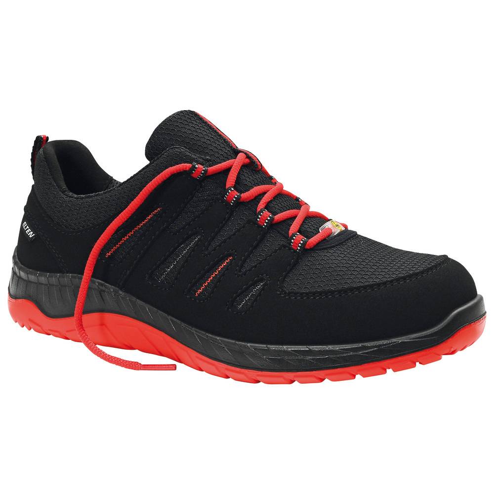 ELTEN ESD-Sicherheitsschuh Maddox black-red Low, 44-0