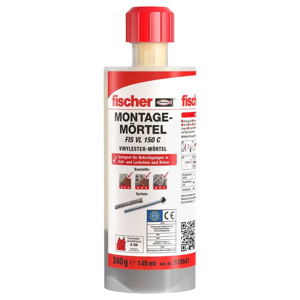 Fischer Montagemörtel FIS VL 150 C, 150 ml-0