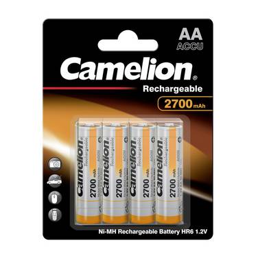 Camelion Camelion Akku, AA, 1,2 V, 2.700 mAh