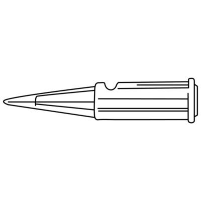 Weller  Lötspitze Nadelform Spitzen-Größe 1 mm  Inhalt 1 St.