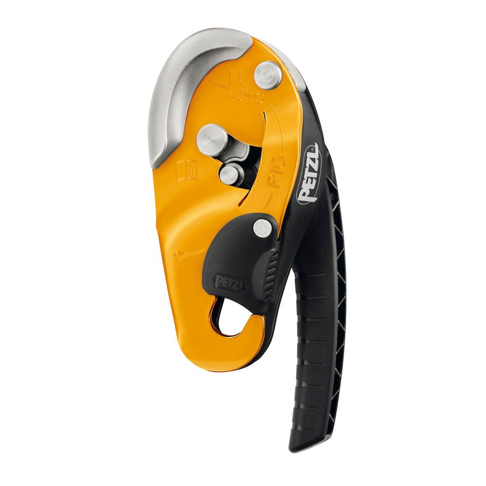 Petzl Abseilgerät RIG, gelb-0