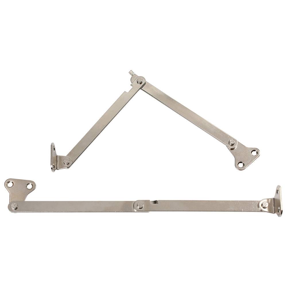 Dönges Klappenhalter mit Arretierung, aus Stahl vernickelt, 250 mm, links-0