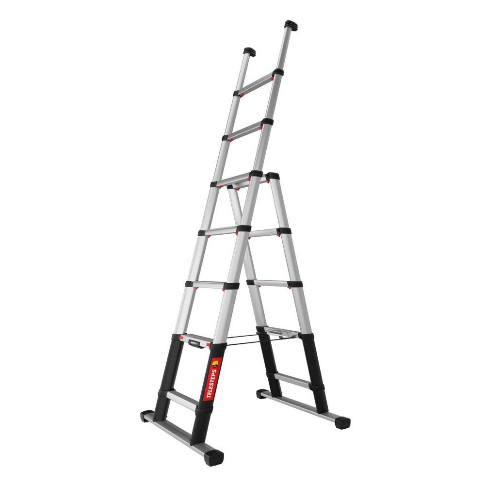 Telesteps Teleskop-Leiter Combi Line, EN 131 Stufen 80 mm, 2,3 m-0