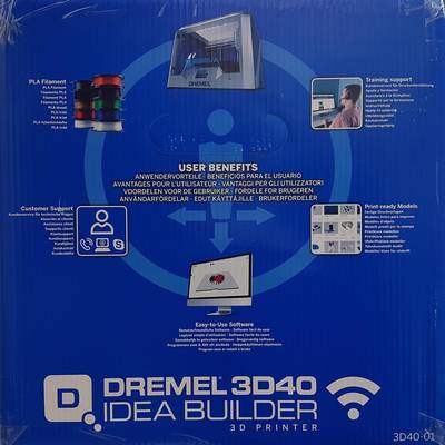 DREMEL 3D40 Idea Builder 3D Drucker, grau/blau