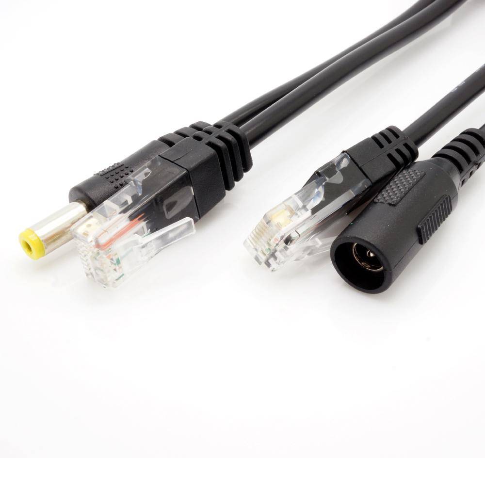 PoE Injektor / Power Adapter, passiv, schwarz-2