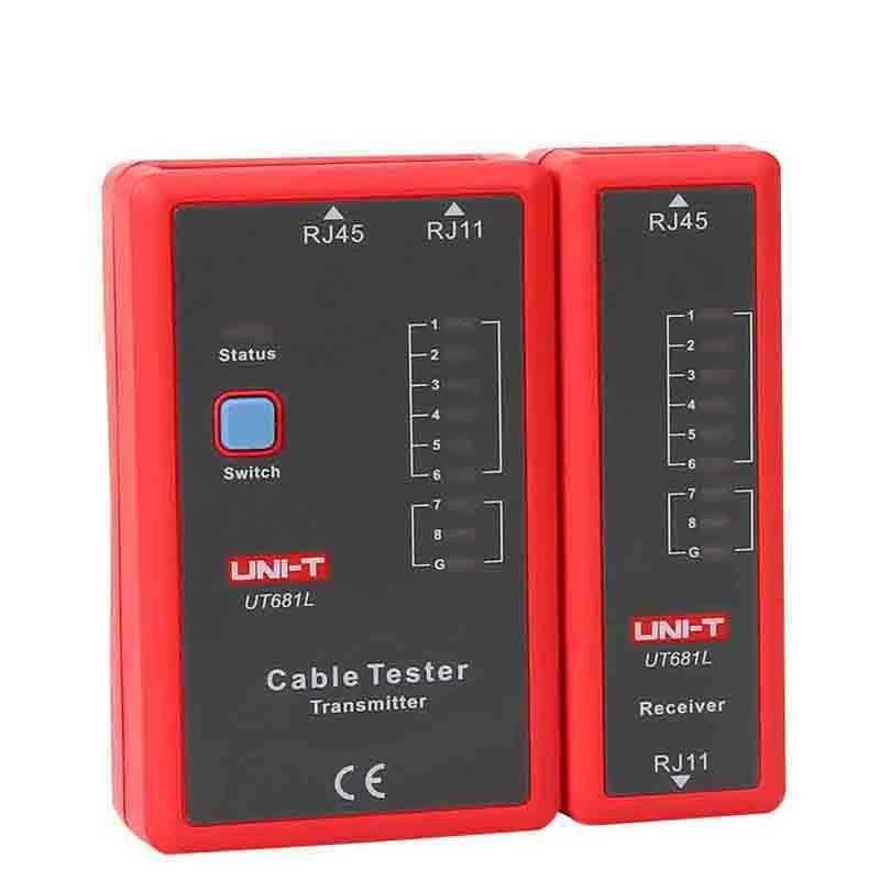 UNI-T, UT681L, Kabeltester für RJ45 Ethernet und RJ11 Telefonkabel-1