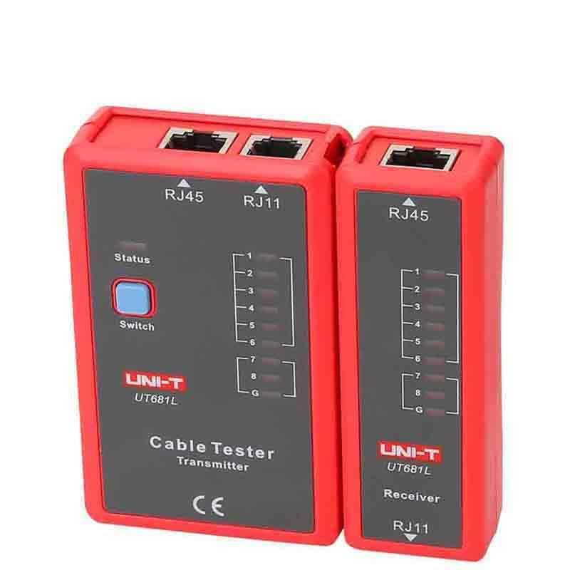 UNI-T, UT681L, Kabeltester für RJ45 Ethernet und RJ11 Telefonkabel-2