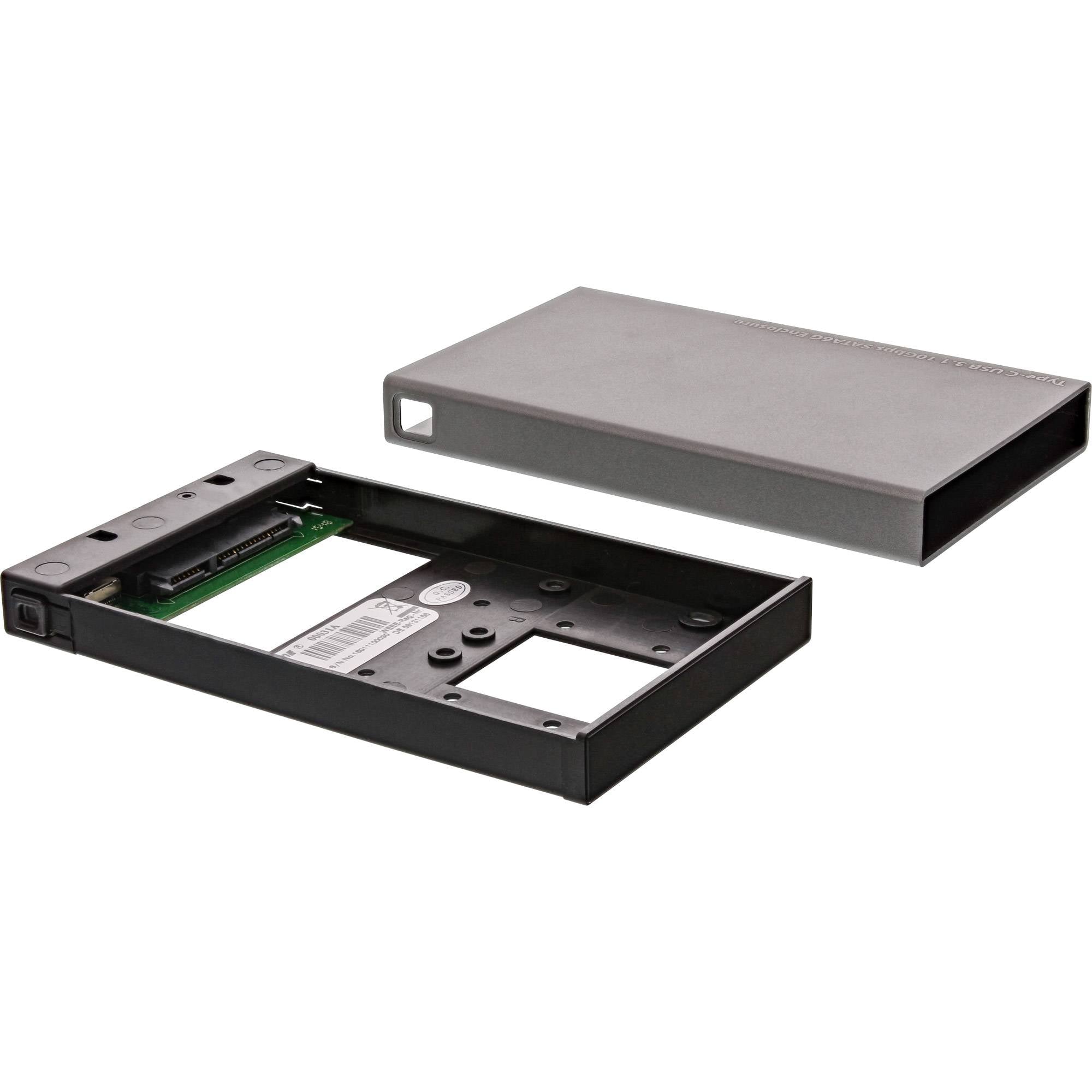 InLine® USB 3.1 Gehäuse für 6,35cm (2,5") 6G SATA-Festplatte / SSD, USB-C Buchse-1
