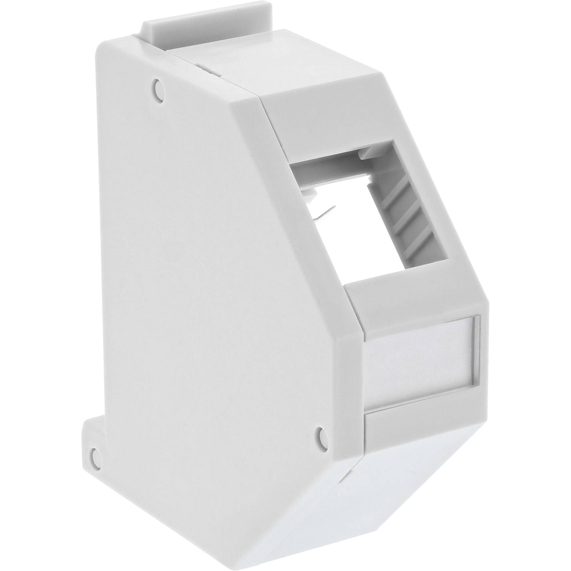 InLine® Keystone SNAP-In Modulhalter, 1-fach für Hutschiene-0