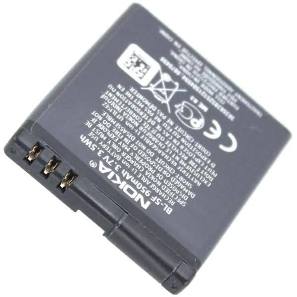 Akku für Nokia SL630 Li-Ion 3,7 Volt 950 mAh schwarz-0