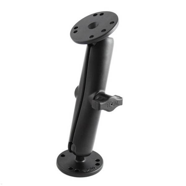 RAM Mounts 2x runde Platte, 1x Arm 150mm, B-Kugel (RAM-B-101U-C)