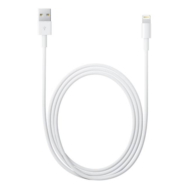 Apple Kabel von Lightning auf USB 2 Meter, weiß MD819ZM/A-3