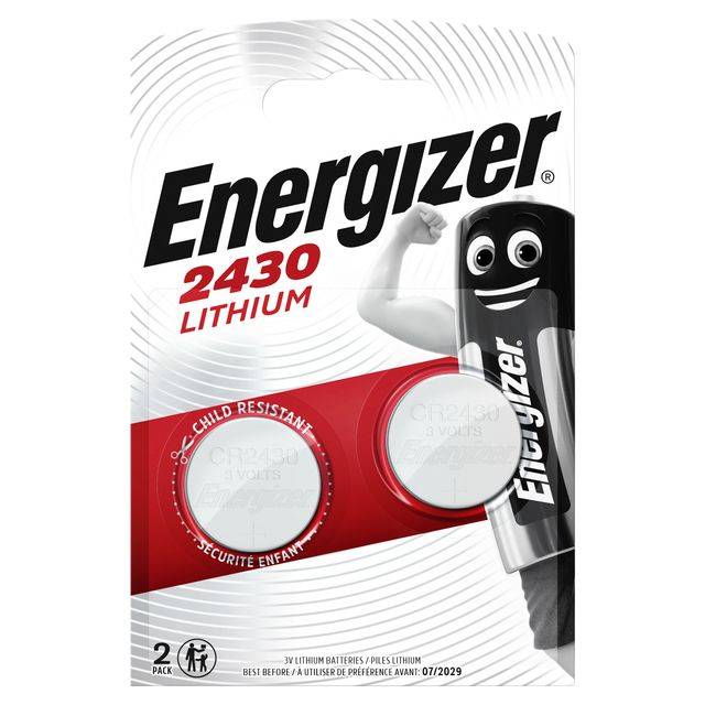 Energizer Spezialzelle Lithium CR 2430 E300830300 2 St./Pack.-3