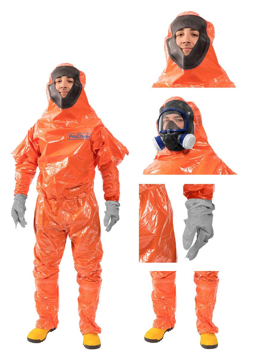 Symbolbild für ProChem II CLF A B C F03 orange XXL 10 CLF