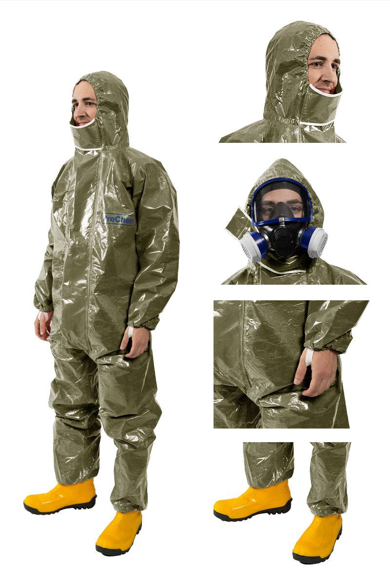 ProChem I CLF A B oliv XXXL CLF-5
