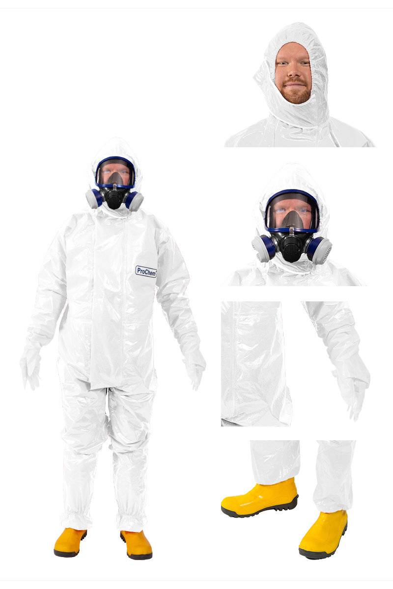 ProChem I CLF A B F02 weiß XL 10 CLF-1