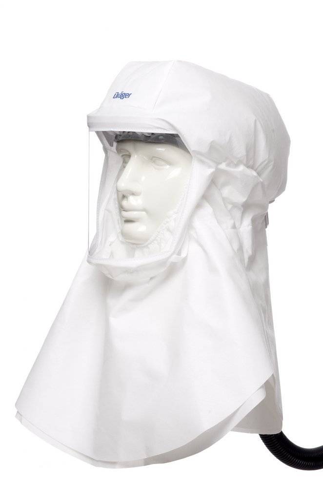 Dräger X-plore 8000 Standardhaube, lang (L/XL) für Gebläse-0