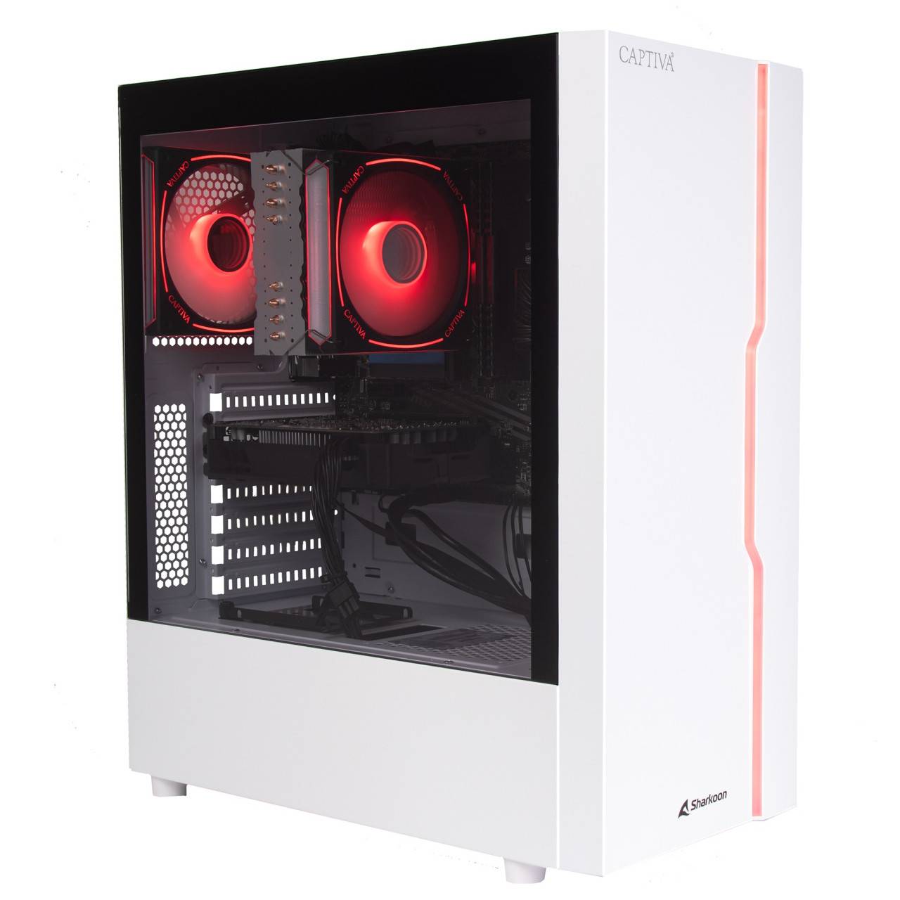 Captiva PC Advanced Gaming R78-284 (Ryzen 7 5700X/RTX4060 8GB GDDR6/SSD 1TB/32GB/WLAN/Windows 11 Home 64-bit)-0