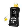 PCE Instruments 4-Kanal-Thermometer mit Datenlogger PCE-T 394 |Messbereich -210 … 1370 °C |Thermoelementtypen K und J
