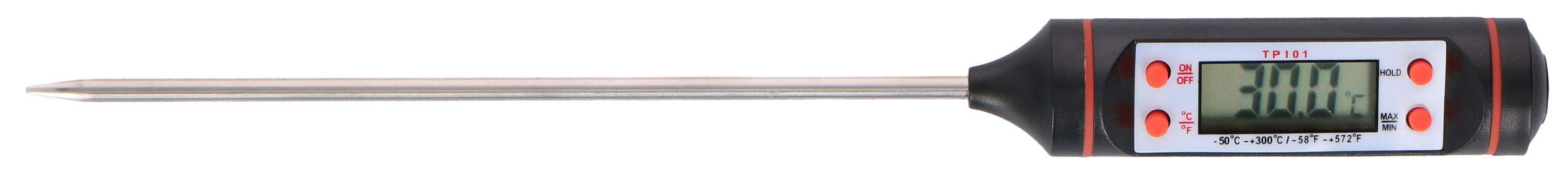 ALPINA Digitales-Küchenthermometer, 25x240 mm, -50 bis +300 Grad Cel.-0