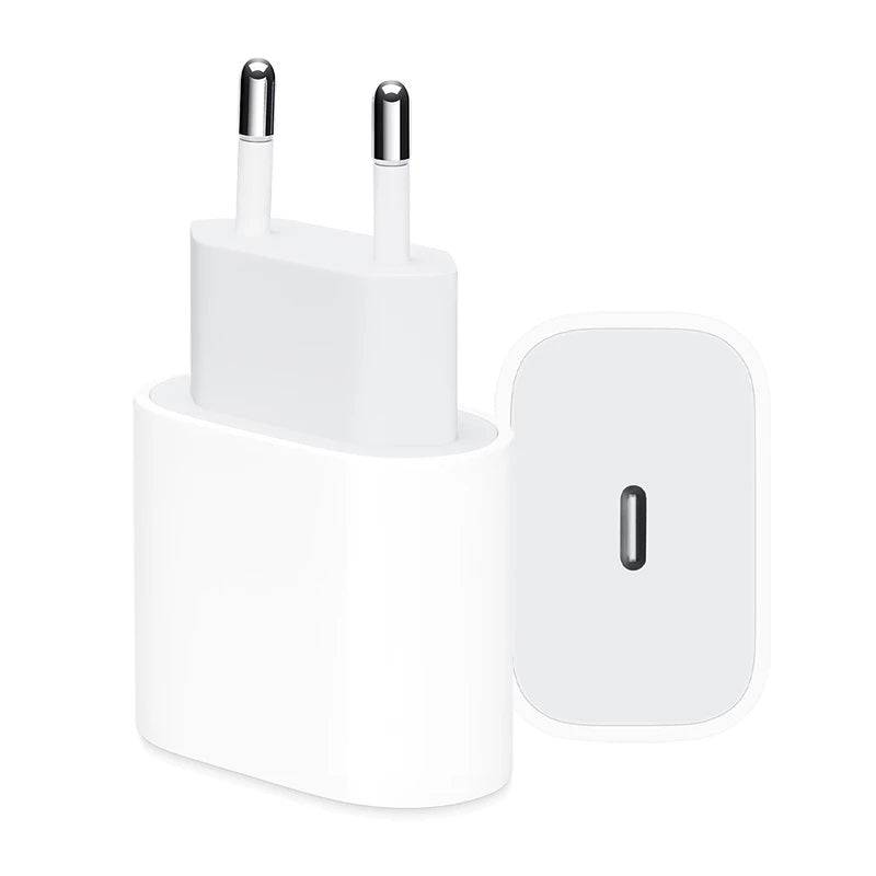 Ladeset 20W USB-C Netzteil + USB-C auf Lightning Kabel 1 m Weiß-2