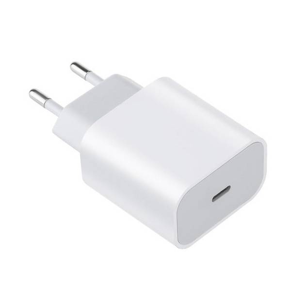 USB-C Netzadapter 20W Weiß – Schnellladegerät für Smartphone & Tablet
