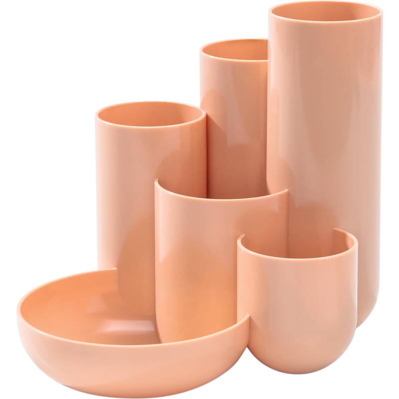 HAN - Schreibtisch-Organizer CAMPUS pastellorange Polystyrol 5 Fächer 13.1 x 15.4 13-0