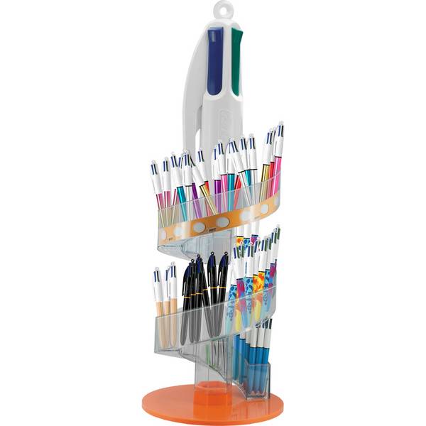 BIC Druckkugelschreiber 4 Colours, 96er Turmdisplay (5110210)