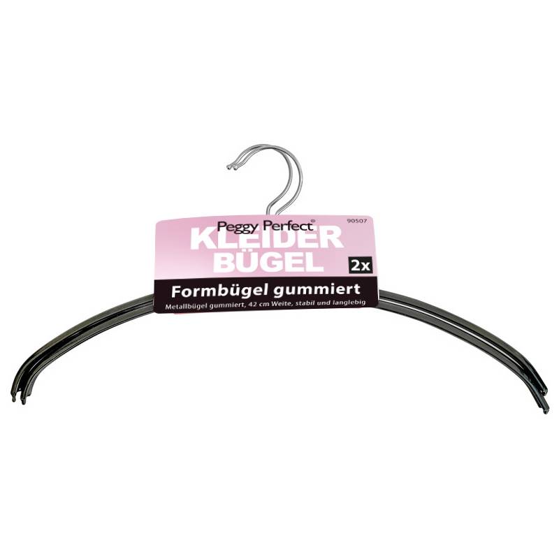 Peggy Perfect Metall-Kleiderbügel ohne Steg, 2er Pack-0