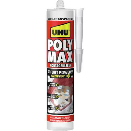 UHU Montagekleber POLYMAX SOFORT POWER ENDFEST TRANSPARENT (5664820)-0