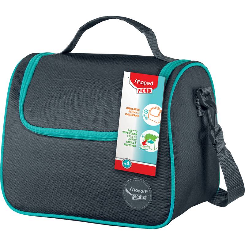 Maped PICNIK Lunch-Tasche ORIGINS mit Schultergurt, grau (82872106)-0