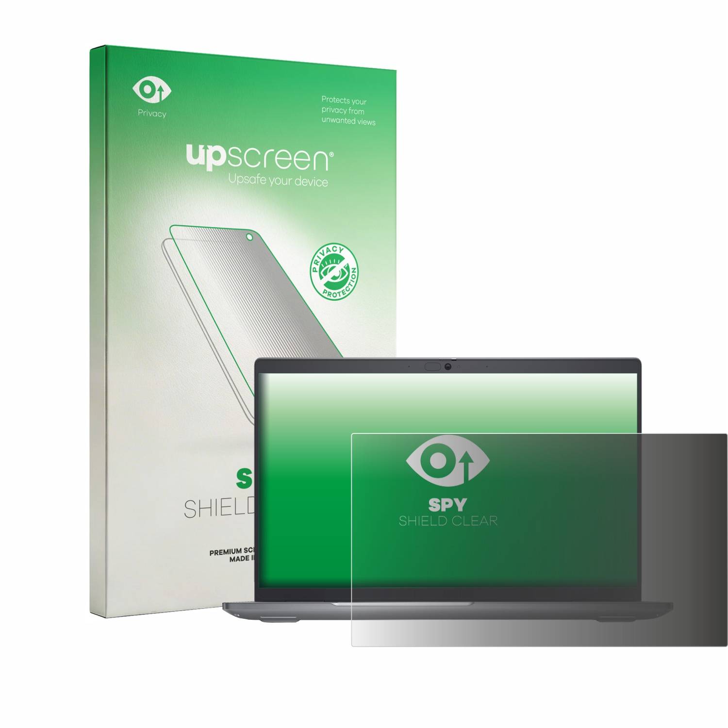 upscreen Blickschutzfolie für Dell Latitude 5550 Laptop Anti-Spy Privacy Blaulichtschutz Sichtschutzfolie-0