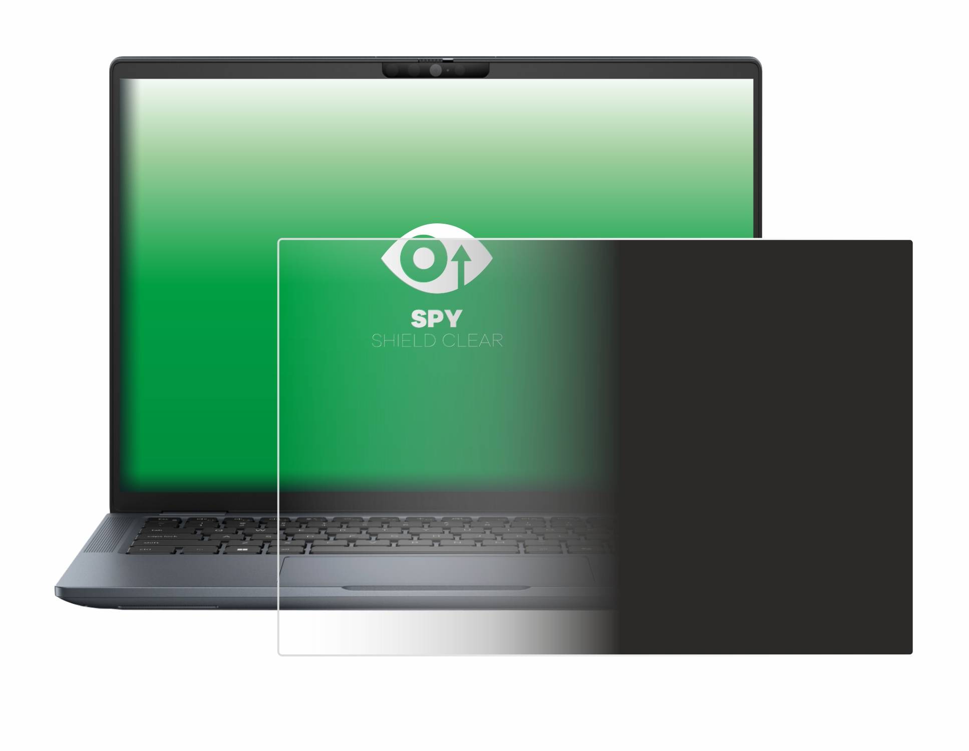 upscreen Blickschutzfolie für Dell Latitude 7350 Laptop Anti-Spy Privacy Blaulichtschutz Sichtschutzfolie-2