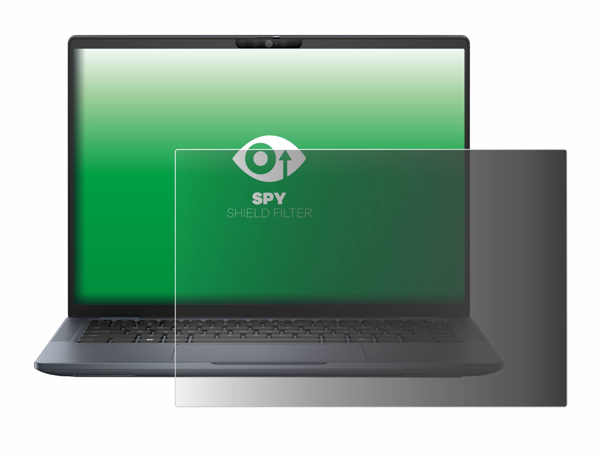 upscreen Blickschutzfilter für Dell Latitude 7350 Laptop Blaulichtfilter Sichtschutz Privacy Anti Spy abnehmbar-3