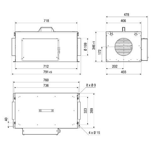 Maico Compaktbox ECR 20-2 EC-3