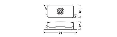 Ledvance Anschlussbox 3-pol. CONNECTORBOX3P L/N/E-1