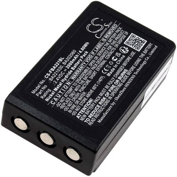 Akku für HBC Radiomatic RV Kransteuerung, 2,4V, NiMH