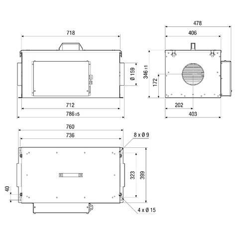 Maico Compaktbox ECR 16-2 EC-3