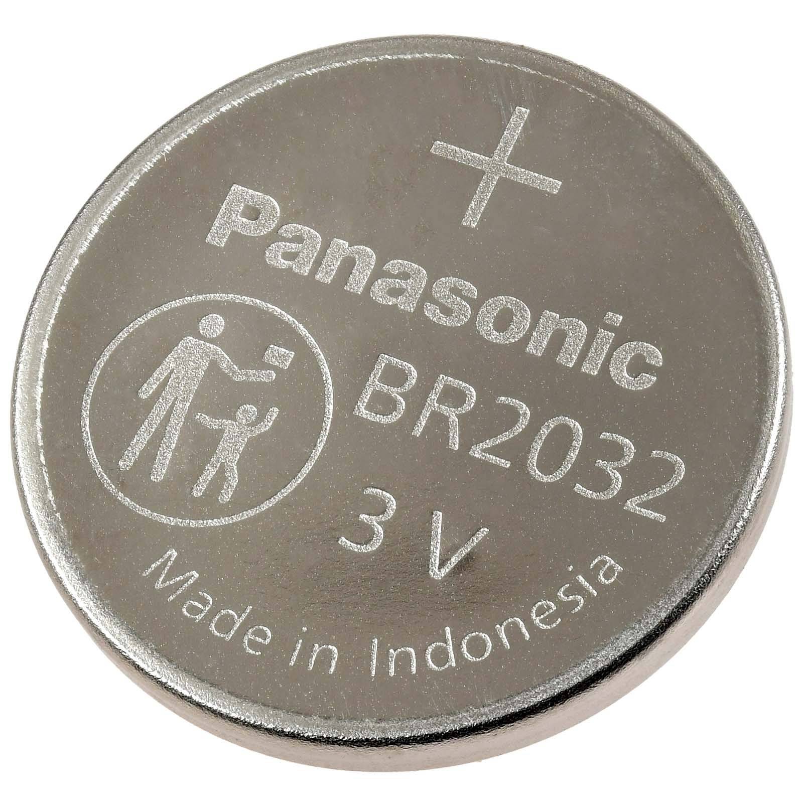 Lithium Knopfzelle Panasonic BR2032 BR-2032/BN 20mm, 3V, Lithium-0